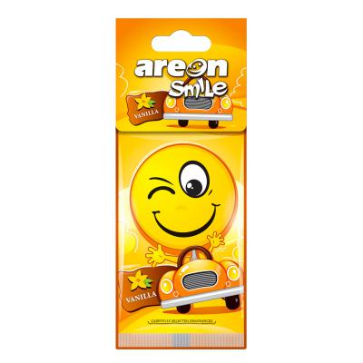 Areon Dry Smile Odorizant auto Vanilla Black