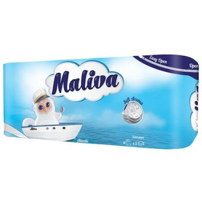 Maliva Hartie Igienica 3 Straturi 8Buc/set Atlantic