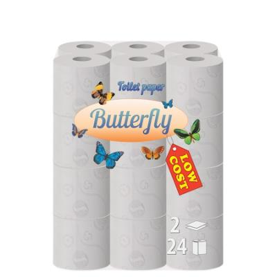 Butterfly Hartie Igienica 2 Straturi 17M, 24buc/set