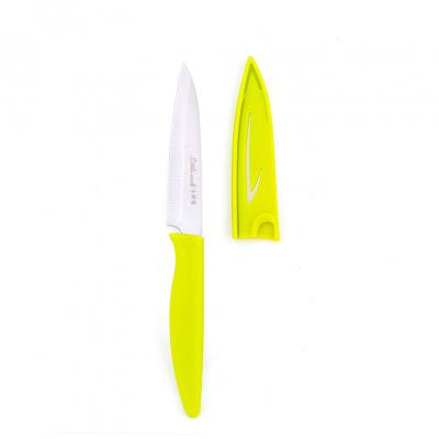 Brio Cutit Inox Cu Protectie Lama 9cm Galben 102638