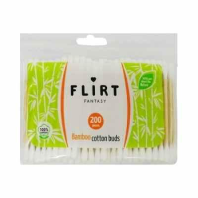 Flirt Betisoare Urechi Bambus 200Buc/Set
