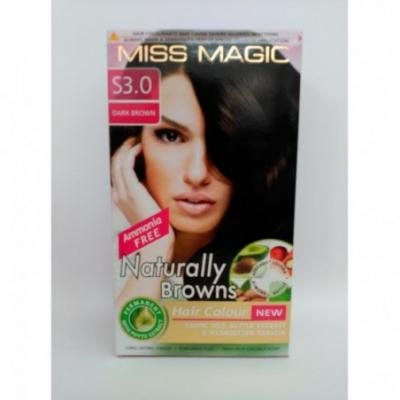 Miss Magic Vopsea De Par S3.0 Dark Brown Fara Amoniac