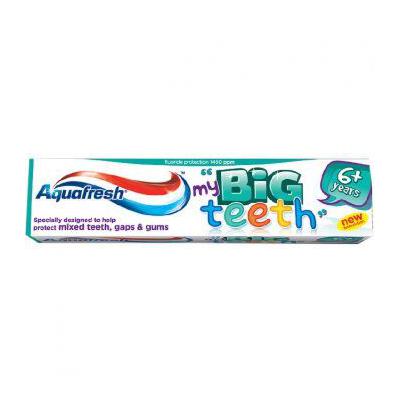 Aquafresh Pasta Dinti 50ml Big Teeth Copii 6+ Ani