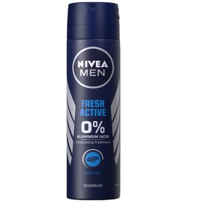 Nivea Deodorant antiperspirant spray Men 150ml Fresh Active