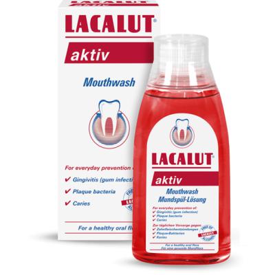 Lacalut Apa De Gura Aktiv 300 ml