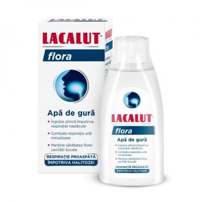 Lacalut Apa De Gura Flora 300 ml