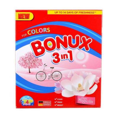 Bonux Detergent Automat 400g 3In1 Color Magnolie