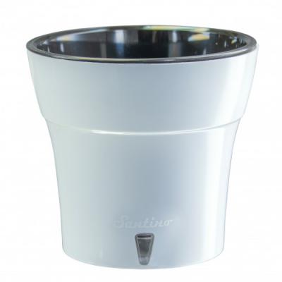 Ghiveci Dali-Dea 1.25L Alb-Negru