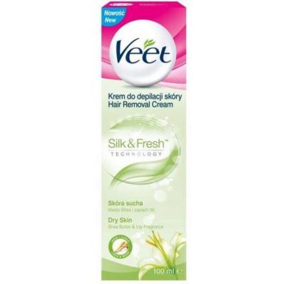 Veet Crema Depilatoare 100ml Silky Fresh Piele Sensibila
