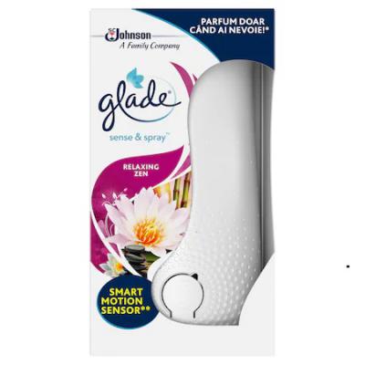 Glade Sense &amp; Spray Aparat Odorizant pentru camera 18ml Relaxing Zen