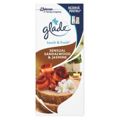 Glade Touch&amp;Fresh Rezerva Odorizant 10 ml Sandalwood