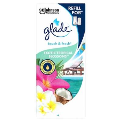 Glade Touch&amp;Fresh Rezerva Odorizant 10 ml Tropical Blossoms