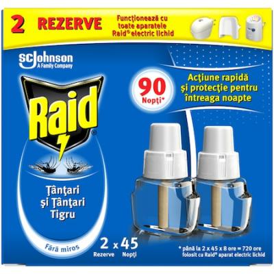 Raid Rezerva Aparat Electric Liquid Laminata 2X27ml