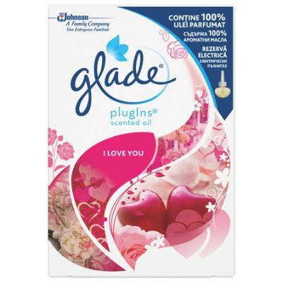 Glade Electric Rezerva Odorizant electric pentru camera 20 ml Love