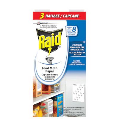 Raid Capcane Molii Alimente 3Buc/set