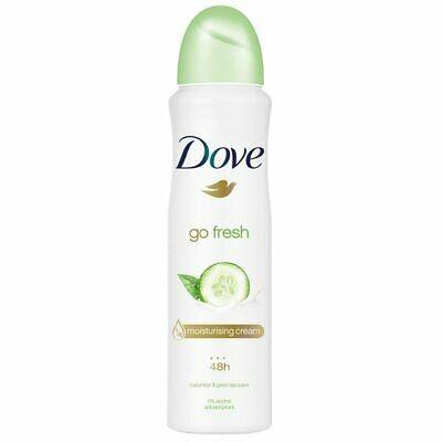 Dove Deodorant antiperspirant spray 150ml Go Fresh Cucumber&amp;Green Tea