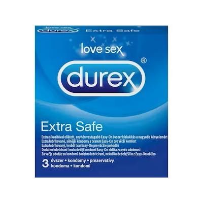 Durex Prezervative Extra Safe 3buc/set