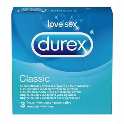 Durex Prezervative Classic 3Buc/Set