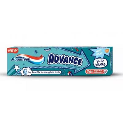 Aquafresh Pasta Dinti Copii 9-12 Ani 50ml Advance
