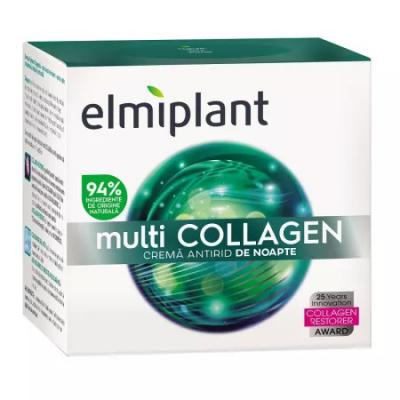 Elmiplant Crema Noapte Cu Acid Hyaluronic 50 ml 35+