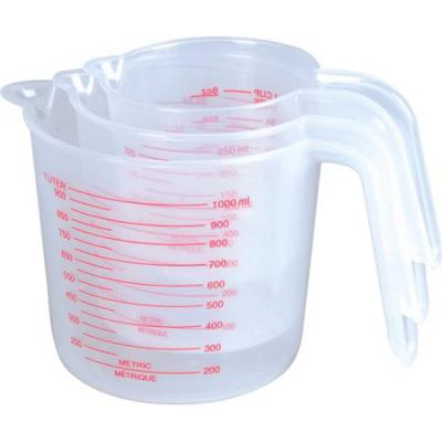 Cana Gradata 3Buc/set 1L, 500ml, 250ml
