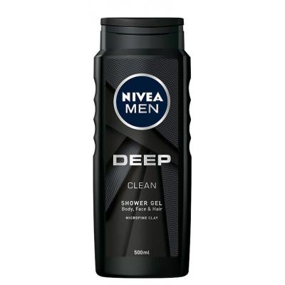 Nivea Gel Dus Men 500ml Deep Clean