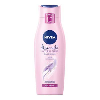 Nivea Sampon 400ml Hairmilk Shine pentru par lipsit de vitalitate