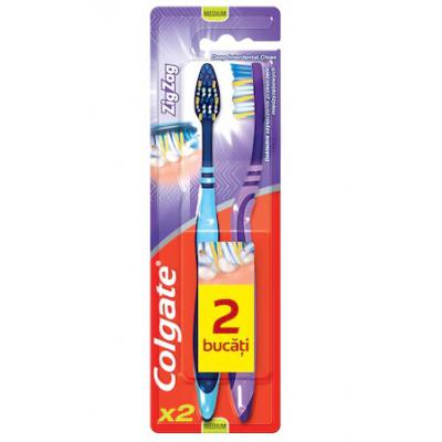 Colgate Periuta Dinti Zig Zag 2Buc/Set