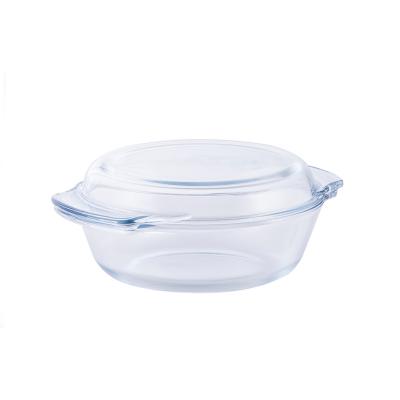 Termisil Vas Yena Termorezistent Cu Capac Rotund 2.4L 150209