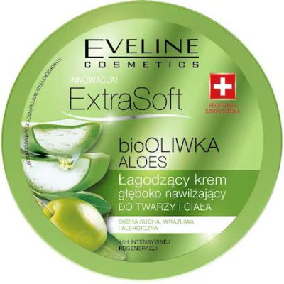 Eveline Crema Extra Soft Bio 175ml Olive&amp;Aloe Vera