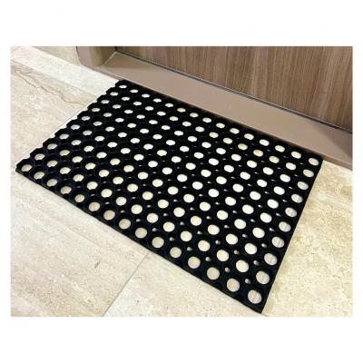 Covor Intrare Antiderapant, Domino, Negru, 40x60cm