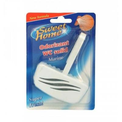 Sweet Home Odorizant WC cu suport 40g Marin
