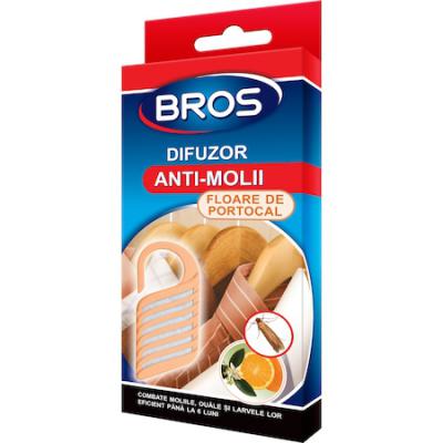 Bros Difuzor antimolii floare de portocal 1buc