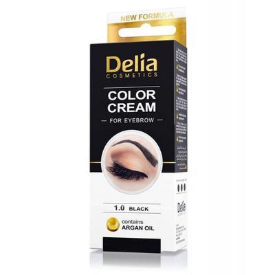 Delia Vopsea Sprancene Black 1.0 Argan Oil 46g