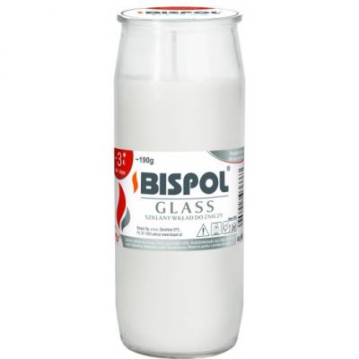 Bispol Candela cu Ulei WG4 Alb Timp de ardere 72h