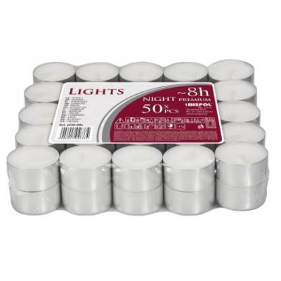 Bispol Candela Lumanare Pastila P30 Timp de ardere 8 ore 50Buc/Set