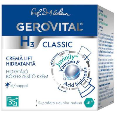 Gerovital Crema hidratanta 50ml Lift H3 Classic de zi