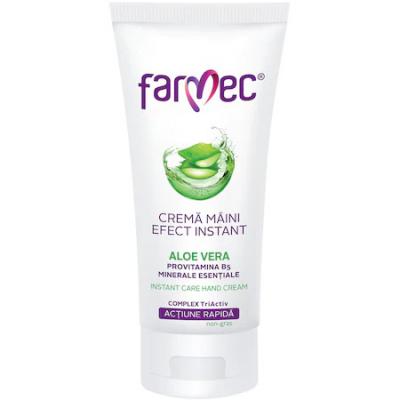 Farmec Crema Maini Efect Instant 100ml Aloe Vera