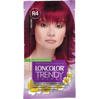Loncolor Trendy Vopsea Par Semipermanenta Fara amoniac Rosu Funky R4