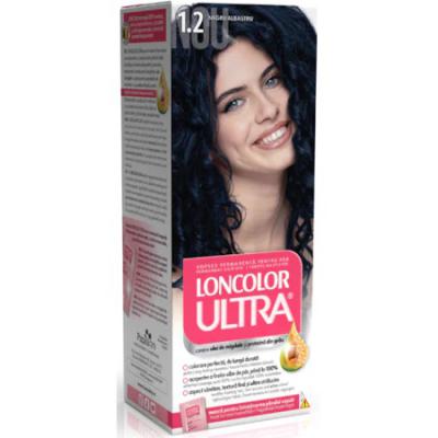 Loncolor Vopsea Par Ultra Negru Albastrui 1.2