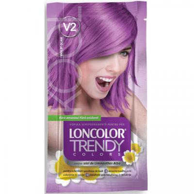 Loncolor Trendy Vopsea Par Semipermanenta Fara amoniac Violet Glam V2