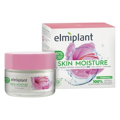 Elmiplant Crema Gel Fata Hidratanta de Zi 50ml Skin Moisture 20+ pentru ten uscat/sensibil