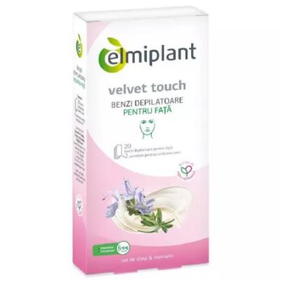 Elmiplant Benzi Depilatoare Fata 20Buc