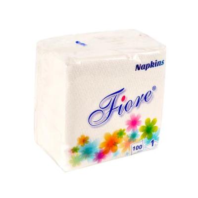 Fiore Servetele Masa 1 strat 25X25cm 100Buc/Set