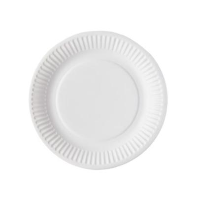 Farfurie Carton Alba 20cm 10Buc/Set