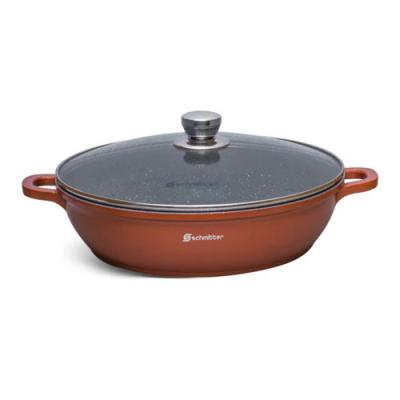 Schmitter Cratita Antiaderenta cu capac sticla 28X7.5cm 3.5L
