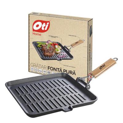 Oti Tigaie Grill Fonta Pura 26cm