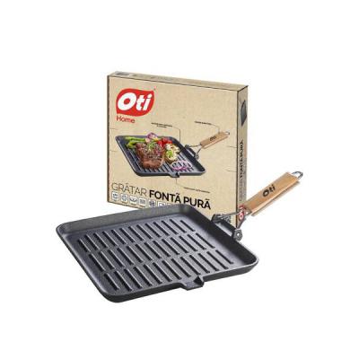 Oti Tigaie Grill Fonta Pura 22cm
