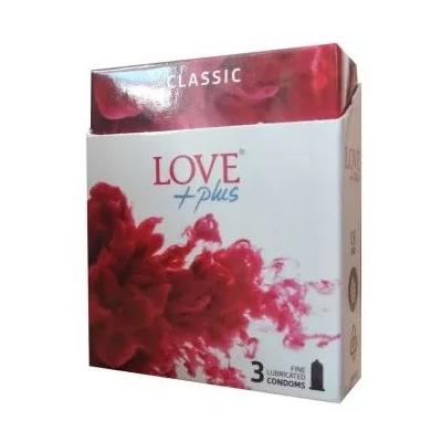 Love Plus Prezervative 3Buc/Set Classic