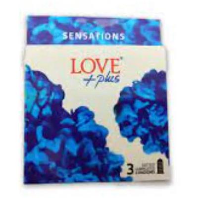 Love Plus Prezervative 3Buc/Set Sensation